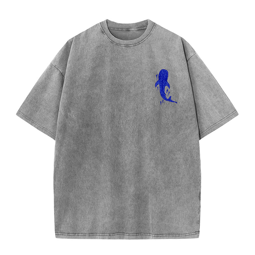 Christianartworkshop I Will Be With You Double Sided Unisex Washed T-shirt - image 4