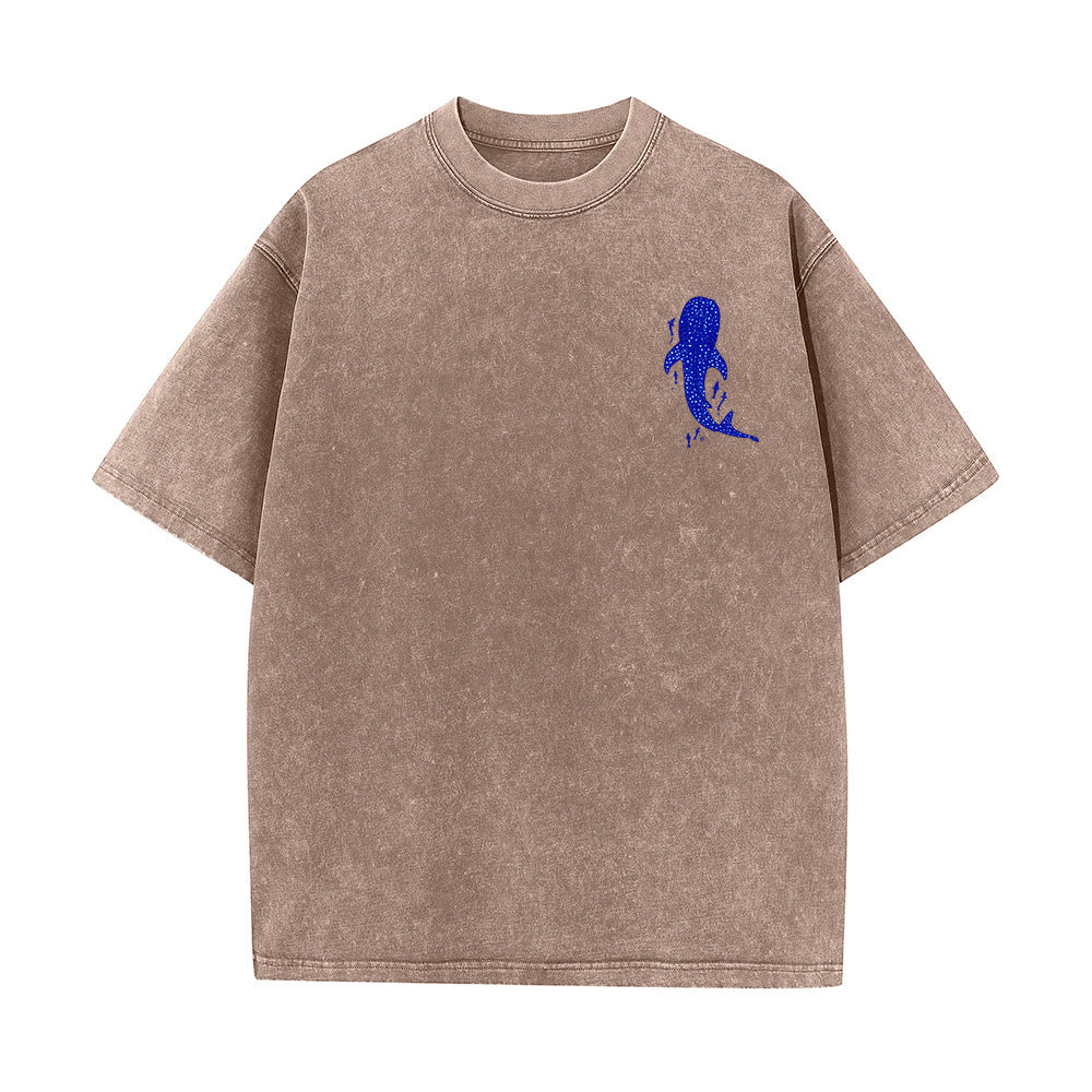 Christianartworkshop I Will Be With You Double Sided Unisex Washed T-shirt - image 10