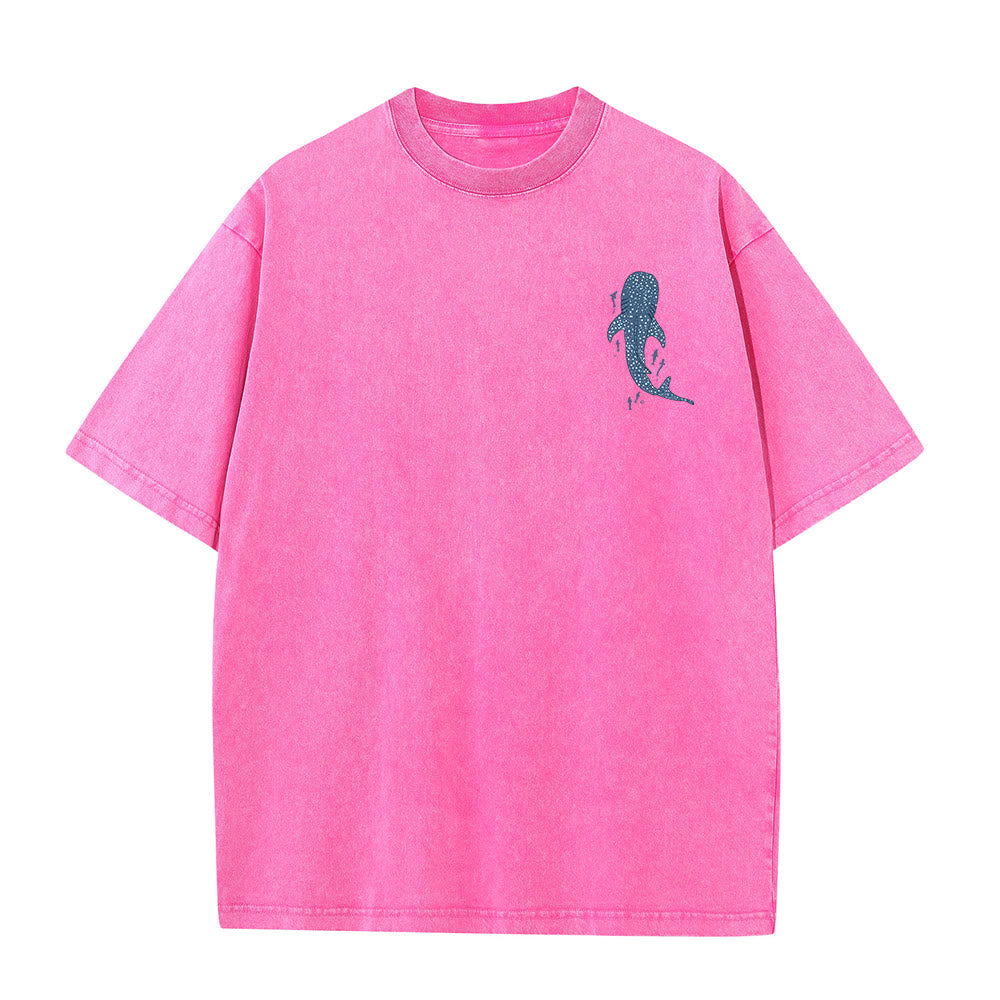 Christianartworkshop I Will Be With You Double Sided Unisex Washed T-shirt - image 17