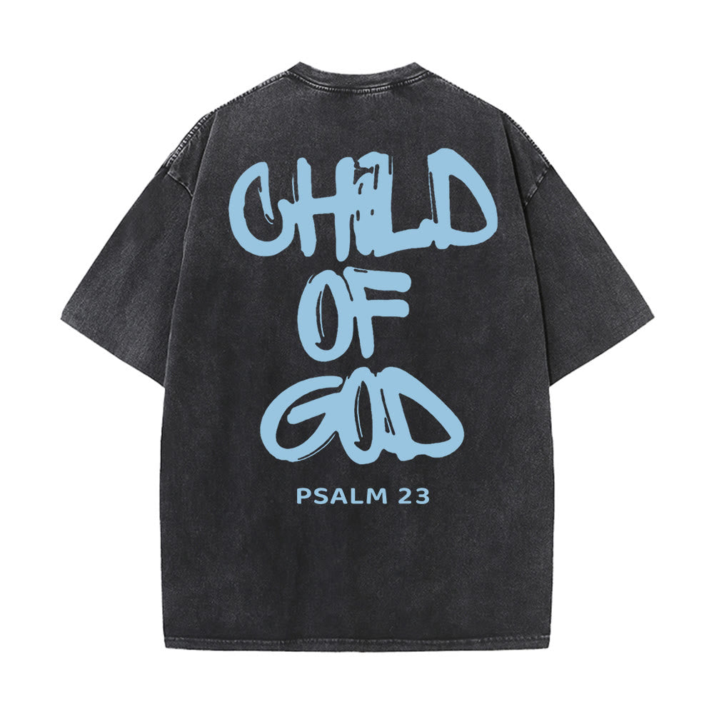 Christianartworkshop "CHILD OF GOD" Washed T-Shirt - image 13