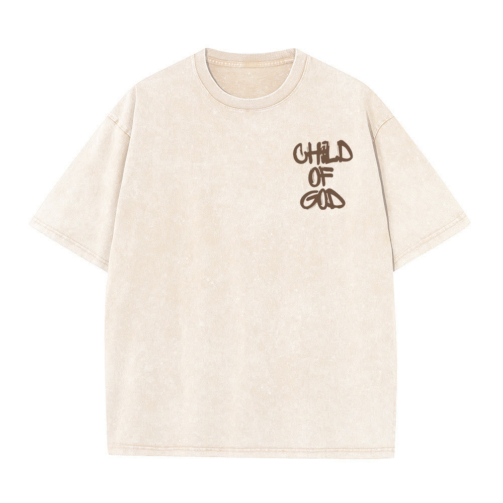 Christianartworkshop "CHILD OF GOD" Washed T-Shirt - image 1