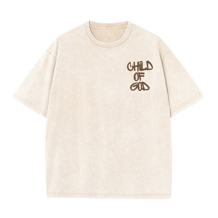 Christianartworkshop "CHILD OF GOD" Washed T-Shirt - image 1