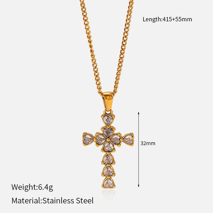 Christianartworkshop Multi-Design Cross Necklace: Quiet Reminder of His Faithfulness - I - image 11
