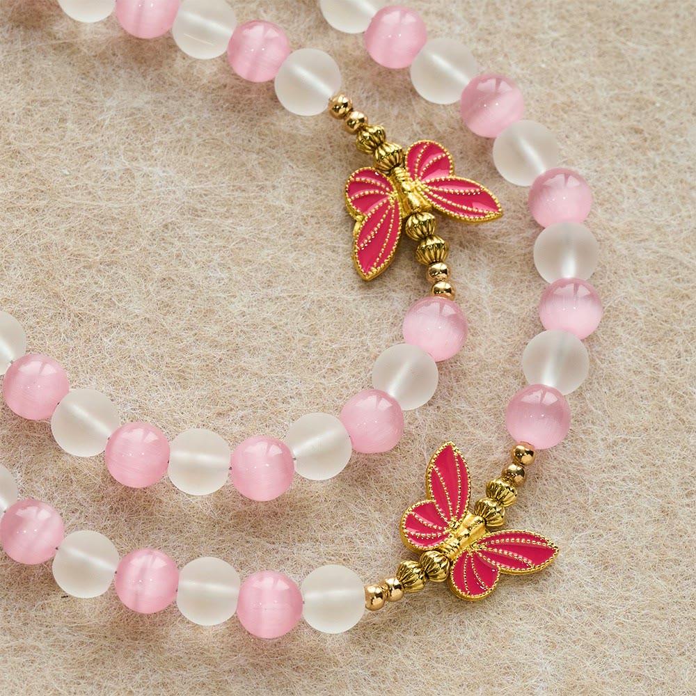 FREE Today: Purple Cat's Eye & Matte Glass Butterfly Blessed Rosary: Embody Sacred Love and Grace - image 16