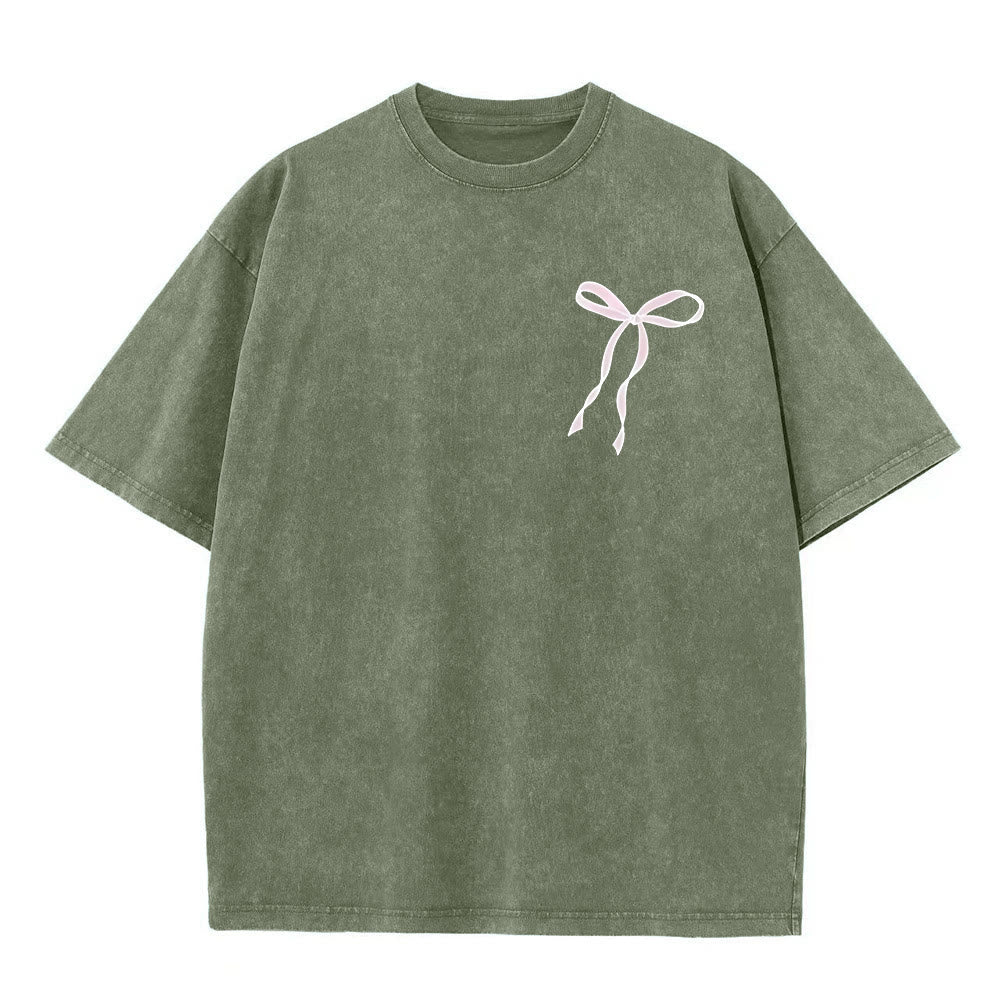Christianartworkshop Faith Over Fear Unisex Washed T-Shirt - image 11