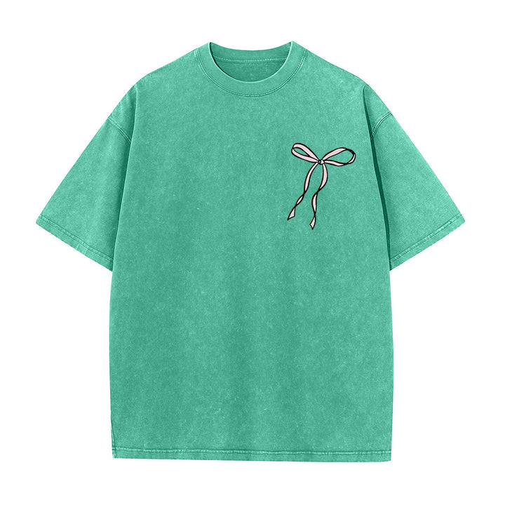 Christianartworkshop Faith Over Fear Unisex Washed T-Shirt - image 20