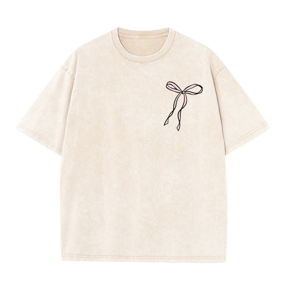 Christianartworkshop Faith Over Fear Unisex Washed T-Shirt - image 5