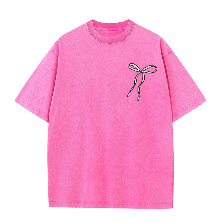Christianartworkshop Faith Over Fear Unisex Washed T-Shirt - image 26