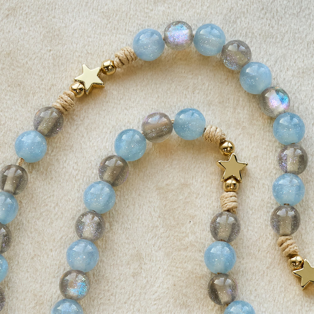 FREE Today: Starry Blue & Gray Holy Grail Rosary: Luminous Grace in Prayer - image 4