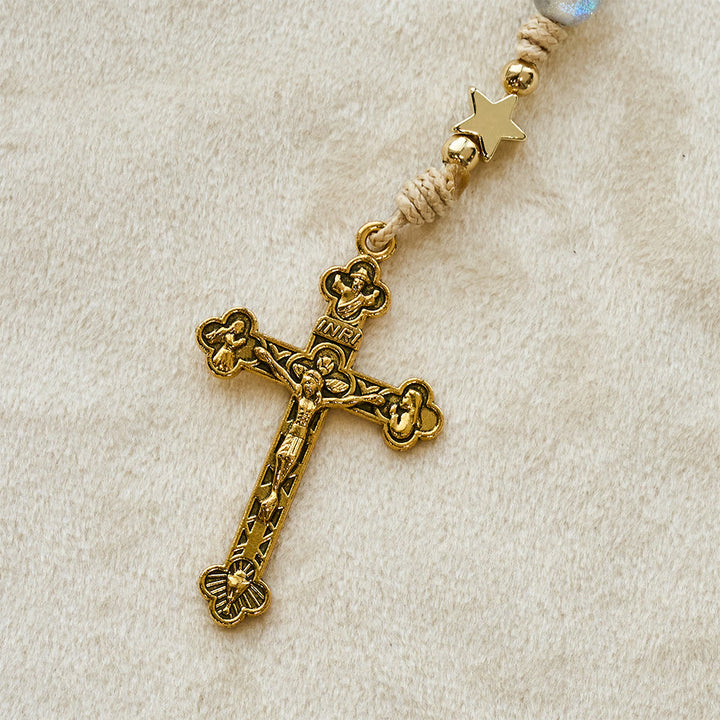 FREE Today: Starry Blue & Gray Holy Grail Rosary: Luminous Grace in Prayer - image 8
