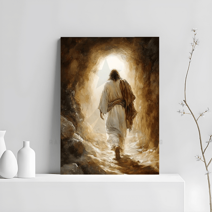Christianartworkshop Tomb to Light Jesus Canvas Print: Soothing Grace for Celebratory Days - image 1