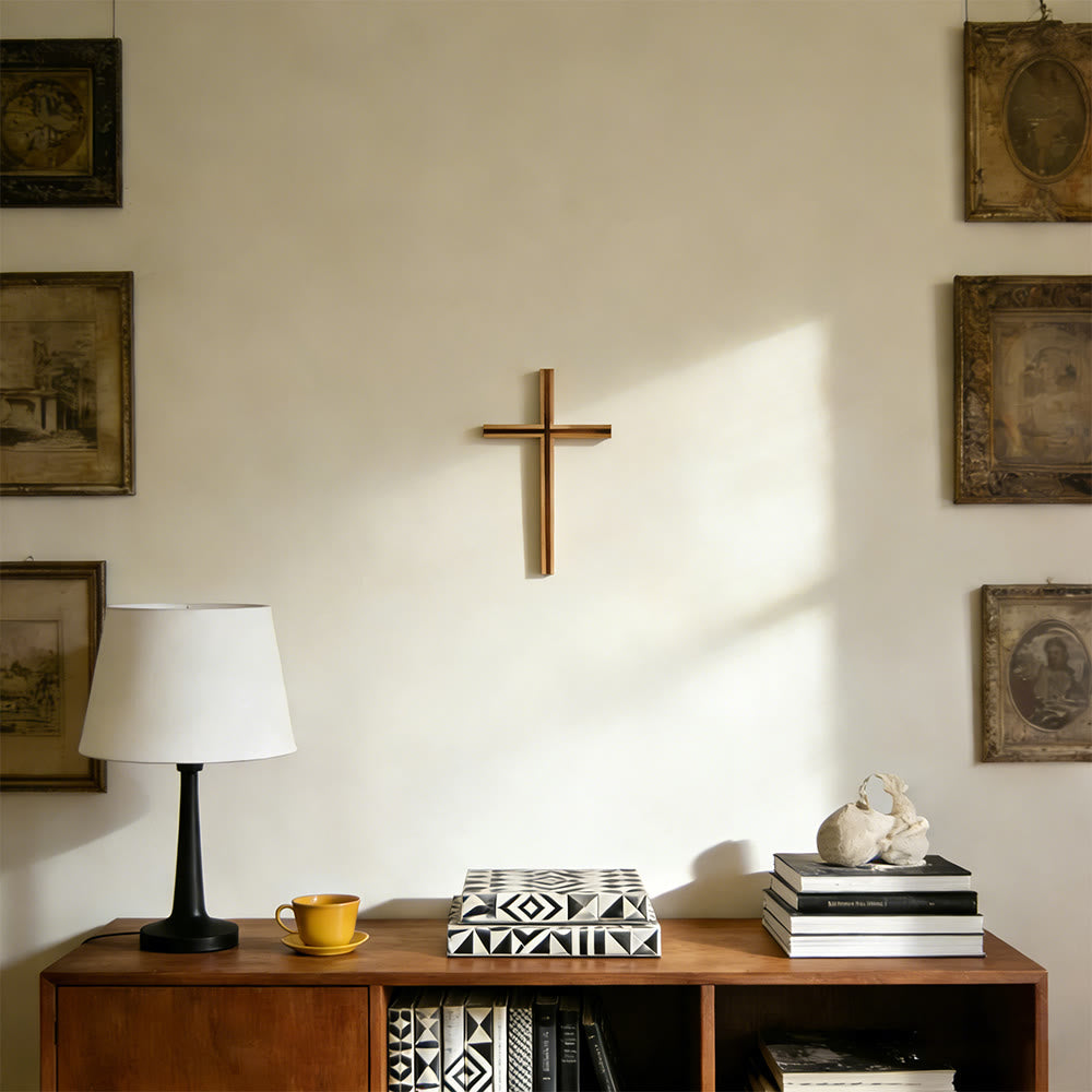 Christianartworkshop Organic Cross Wall Decor: Quiet Reminder of His Sacrifice - image 2