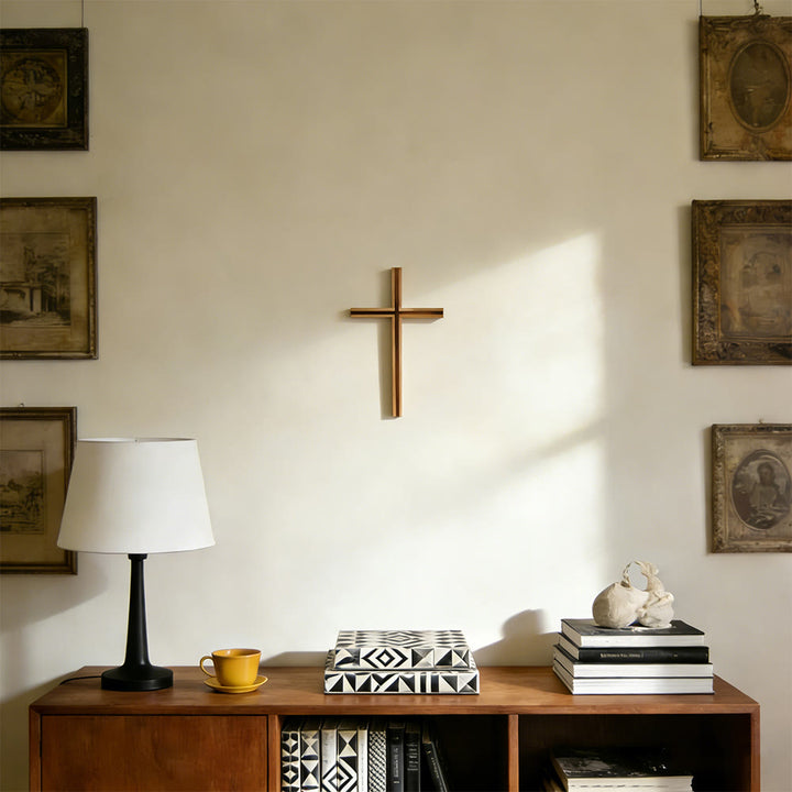 Christianartworkshop Organic Cross Wall Decor: Quiet Reminder of His Sacrifice - image 2
