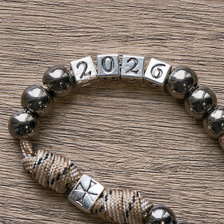 Christianartworkshop 2026 New Year Paracord Rugged Rosary with St. Benedict Guardian Faith - image 9