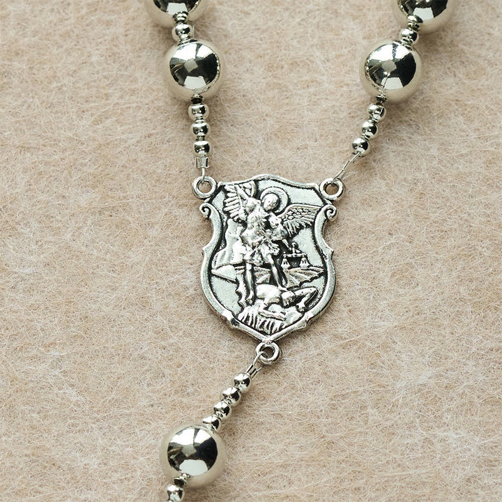 Christianartworkshop Archangel Guardian Battle Rosary: Protect-Focused Faith Beads - image 6
