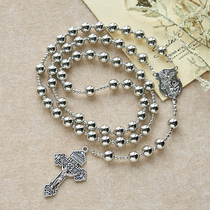 Christianartworkshop Archangel Guardian Battle Rosary: Protect-Focused Faith Beads - image 3
