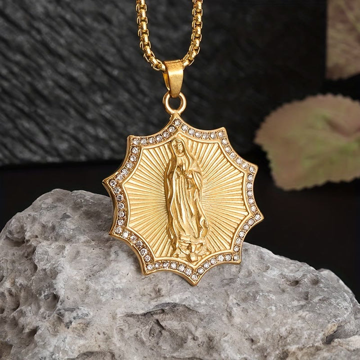 FREE Today: Divine Care Our Lady Necklace: Quiet Reminder of Her Presence - Our Lady - image 0