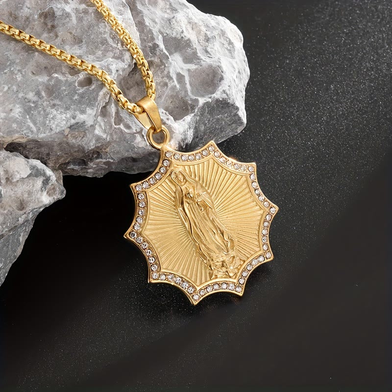 FREE Today: Divine Care Our Lady Necklace: Quiet Reminder of Her Presence - image 1