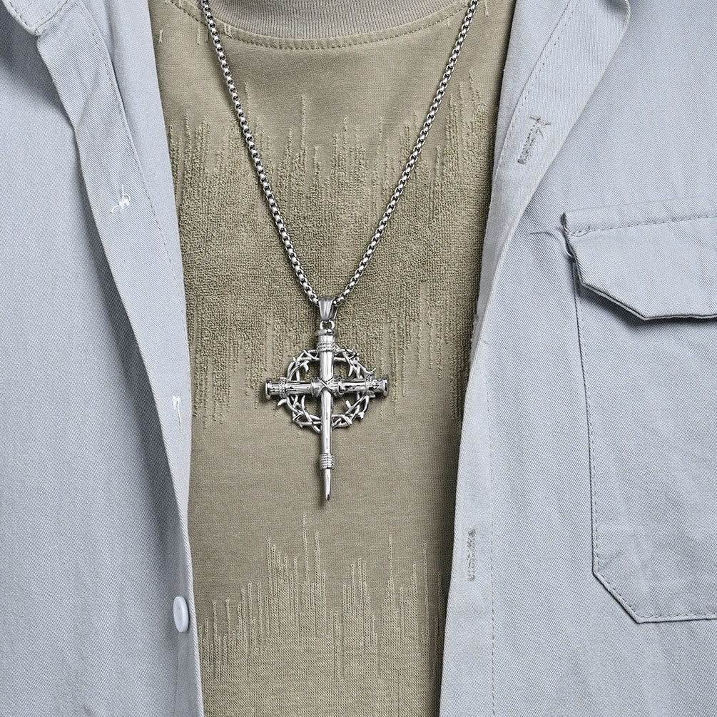 FREE Today: Three-Style Cross with Thron Necklace: Quiet Reminder of His Redemption - image 5