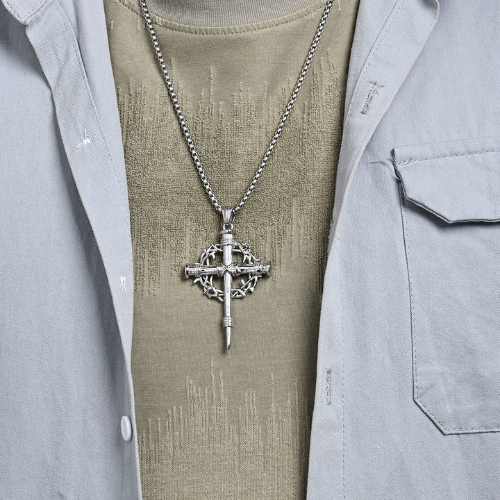 FREE Today: Three-Style Cross with Thron Necklace: Quiet Reminder of His Redemption - image 5