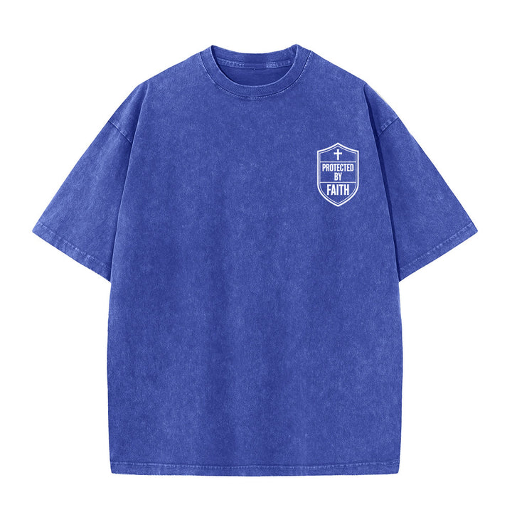 Christianartworkshop Strength in Him Isaiah 40:31 Graphic Unisex Washed T-Shirt - image 13