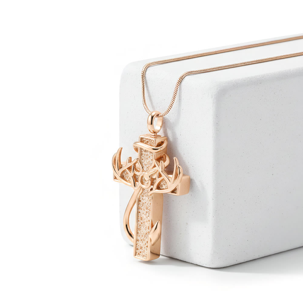 Christianartworkshop Hunting & Fishing Cross Pendant Necklace: Outdoor Faith & Spiritual Devotion - image 7