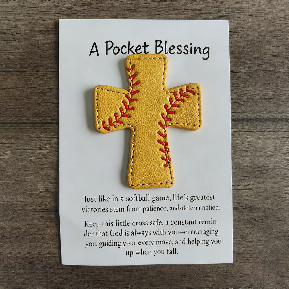 Christianartworkshop 3-Color Pocket Cross: Sport-Themed & Sacred Symbol for Daily Carry - image 2