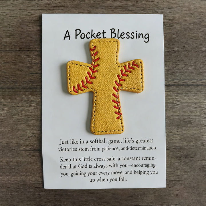 Christianartworkshop 3-Color Pocket Cross: Sport-Themed & Sacred Symbol for Daily Carry - image 2