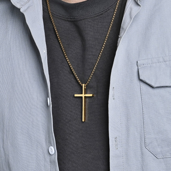 Christianartworkshop Cross Necklace with I Can Do All Things Inscription: Stylish Reminder of His Tender Strength - image 4