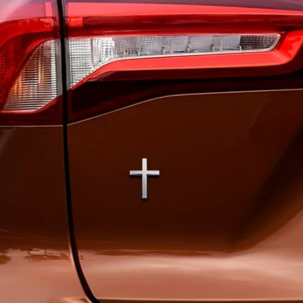 FREE Today: Durable Metal Cross Car Decal: Remind of His Quiet Guidance on the Road - image 5