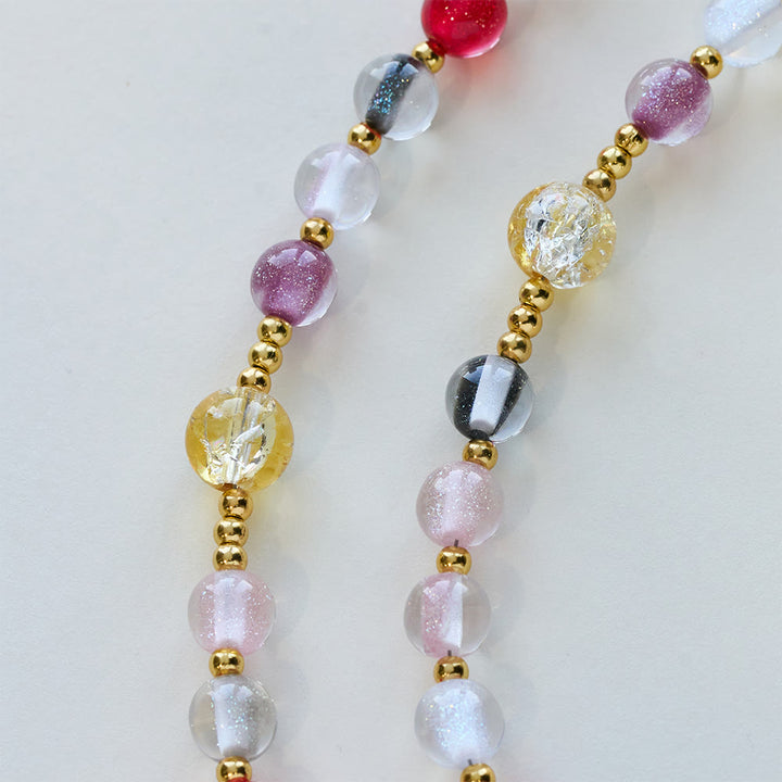 FREE Today: Rainbow Shimmer Cat's Eye Rosary with Our Lady Devotional Cross - image 7