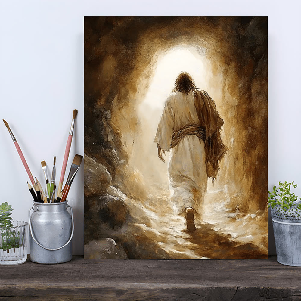 Christianartworkshop Tomb to Light Jesus Canvas Print: Soothing Grace for Celebratory Days - image 3