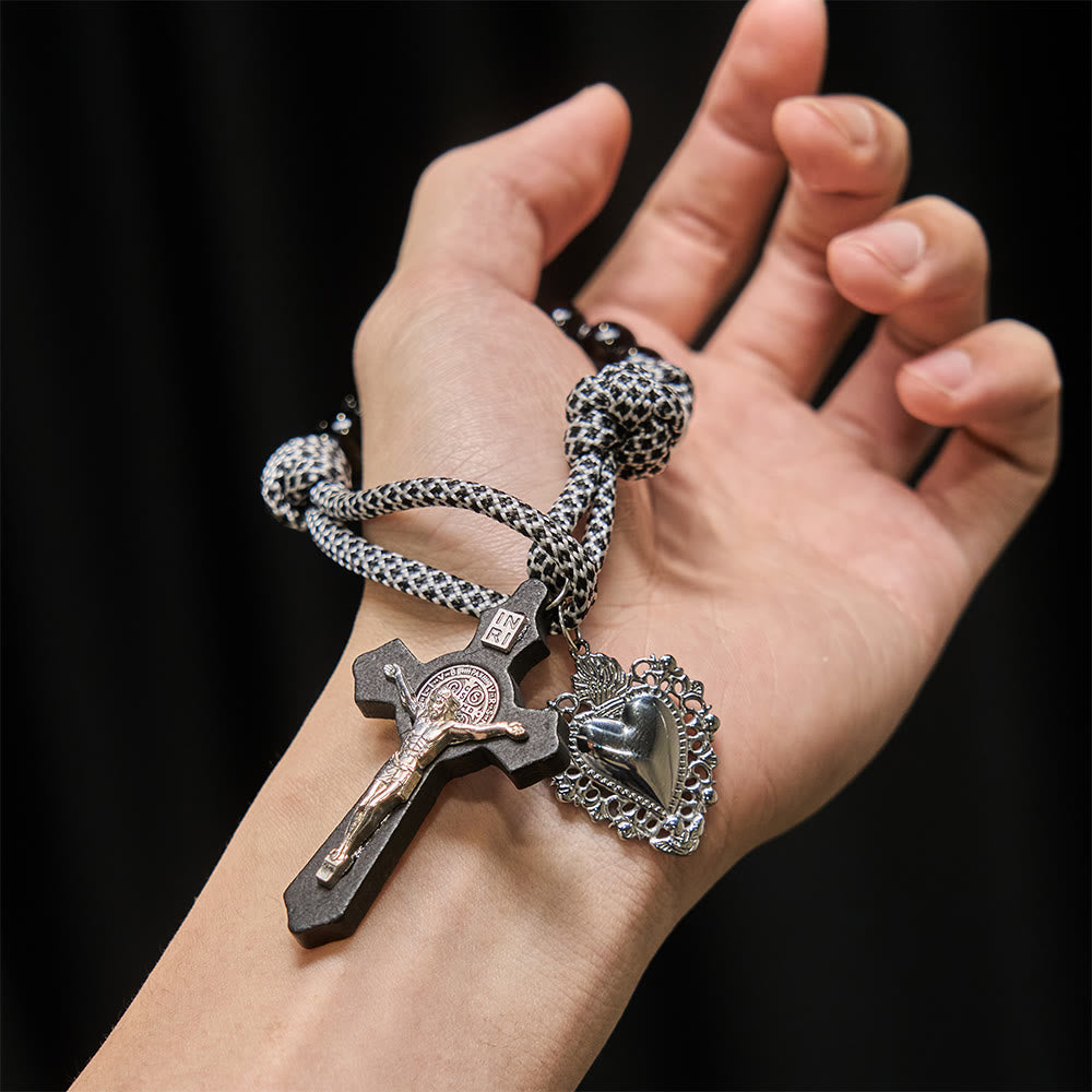 Christianartworkshop Eternal Love Couple Pocket Rosary Set