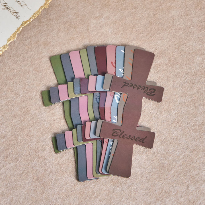 FREE Today: Floral Cross Magnetic Bookmarks with Scripture Phrases: Embody His Encouraging Truth - C(16PC) - image 6