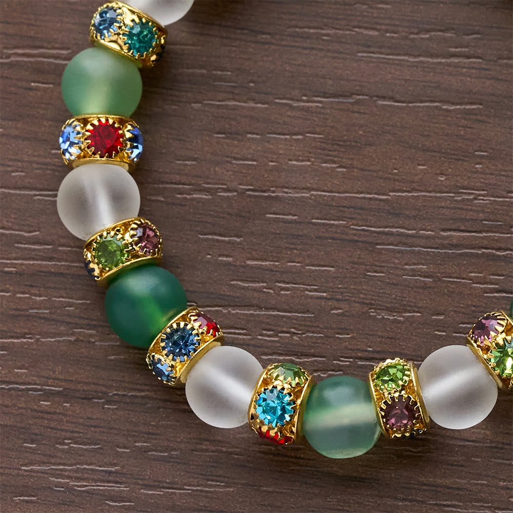 FREE Today: Smooth Frosted Agate Crucifx & Our Lady Bracelet: Remind of His Tender Love - image 7