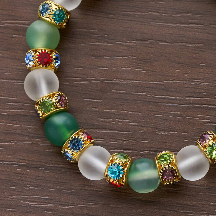 FREE Today: Smooth Frosted Agate Crucifx & Our Lady Bracelet: Remind of His Tender Love - image 7