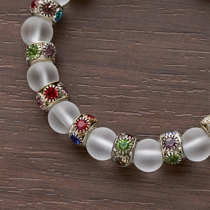 FREE Today: Smooth Frosted Agate Crucifx & Our Lady Bracelet: Remind of His Tender Love - image 16