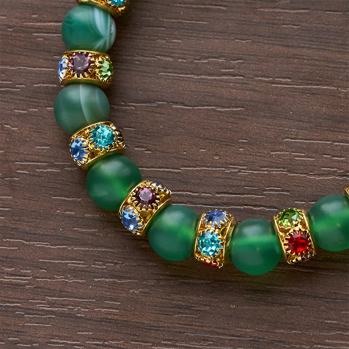 FREE Today: Smooth Frosted Agate Crucifx & Our Lady Bracelet: Remind of His Tender Love - image 12