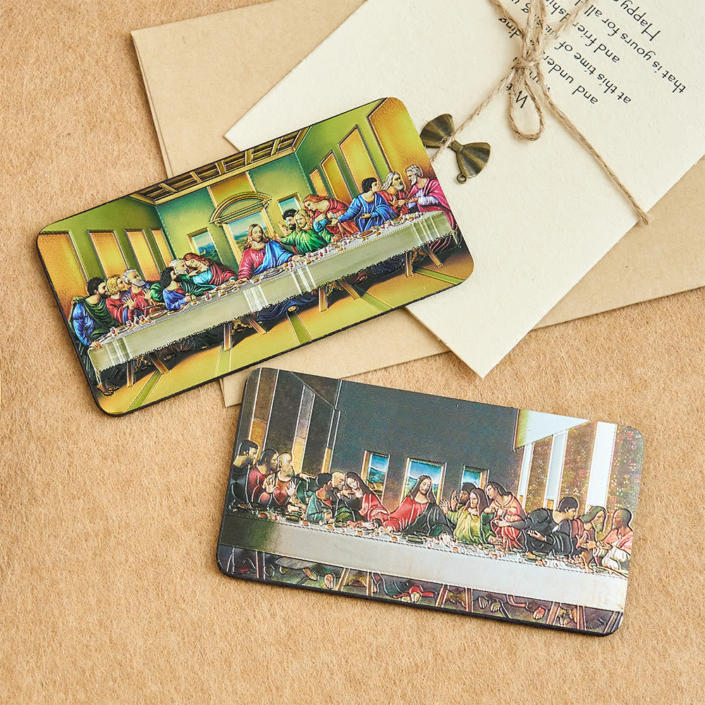 Christianartworkshop The Last Supper Resin Fridge Magnet: Daily Reminder of Jesus’ Final Meal and Sacrifice - image 0