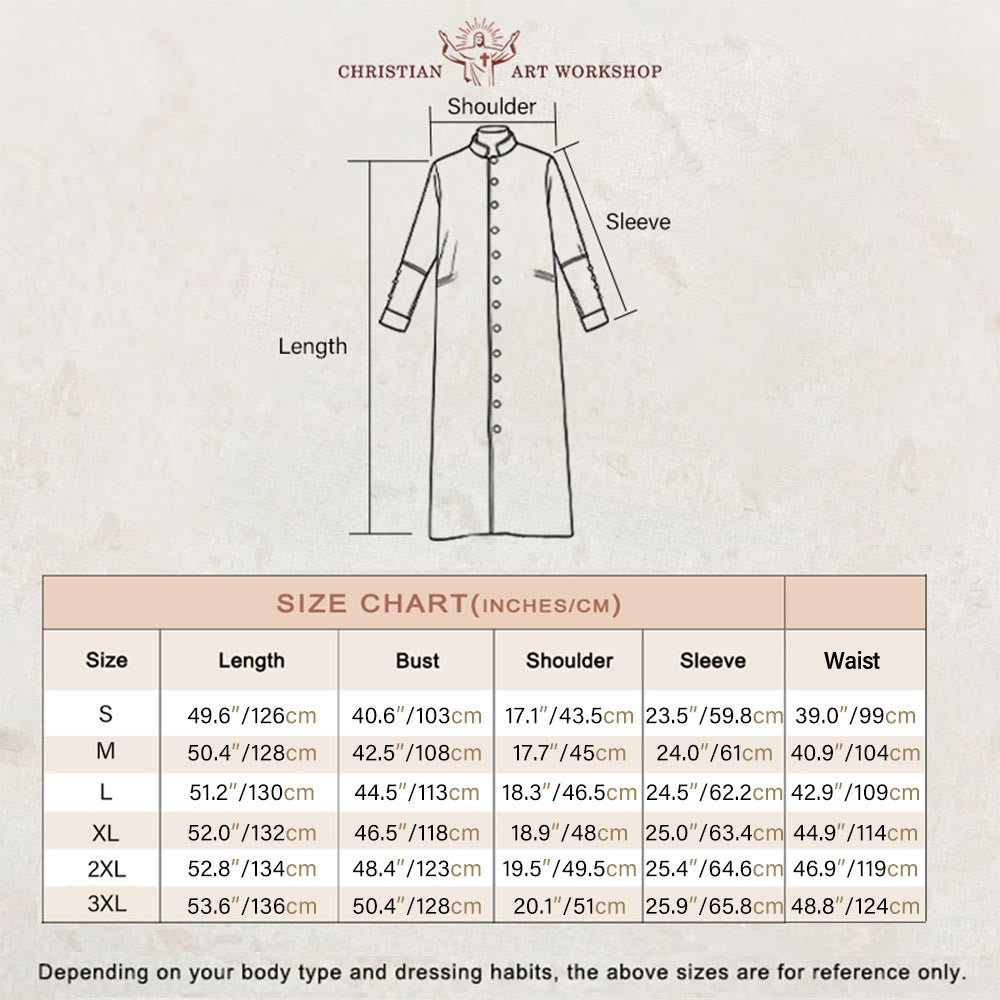 Christianartworkshop Classic Multicolor Clergy Robe with Contrast Trim & Medieval Elegance - image 1