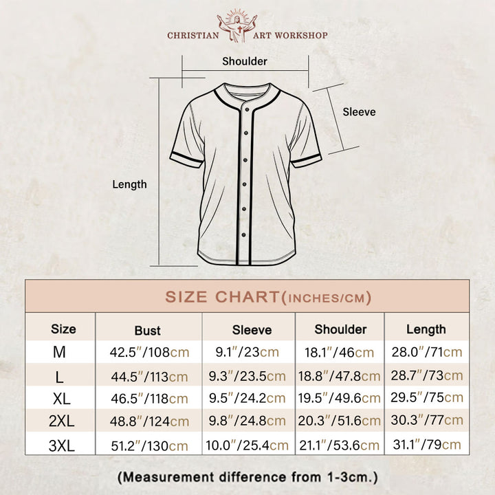 Christianartworkshop Retro Script Child of God Crown Custom Baseball Jersey - image 7