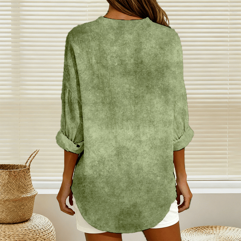 Christianartworkshop Not Lucky, Simply Blessed James 4:7-8 Women’s Blouse: Embody Faith and Gratitude - image 5