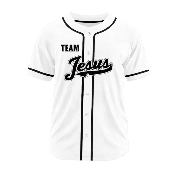 Christianartworkshop Retro Team Jesus Athletic Faith Unity Custom Baseball Jersey - image 5