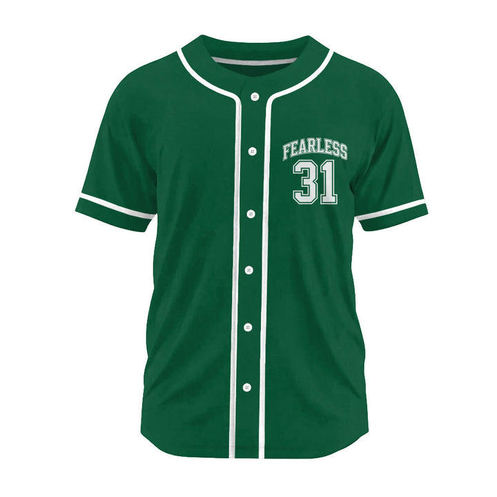 Christianartworkshop Retro Athletic Proverbs 31 Fearless Graphic Unisex Baseball Jersey - image 18