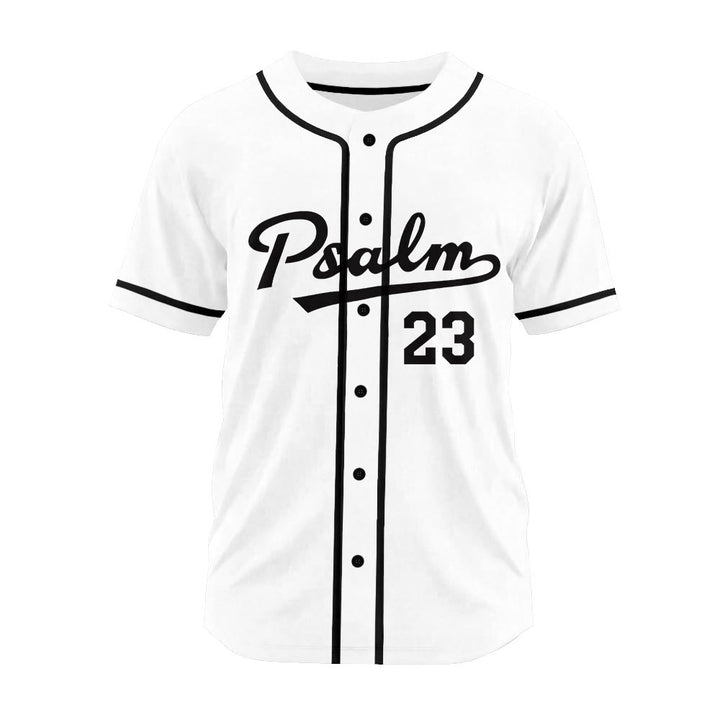 Christianartworkshop Athletic Style Psalm 23 Faith Statement Unisex Baseball Jersey - image 15
