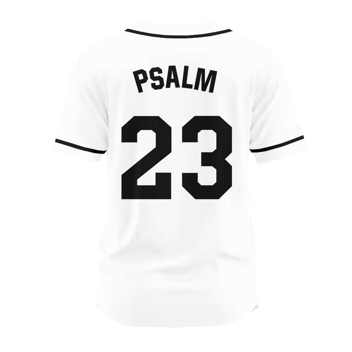 Christianartworkshop Athletic Style Psalm 23 Faith Statement Unisex Baseball Jersey - image 16