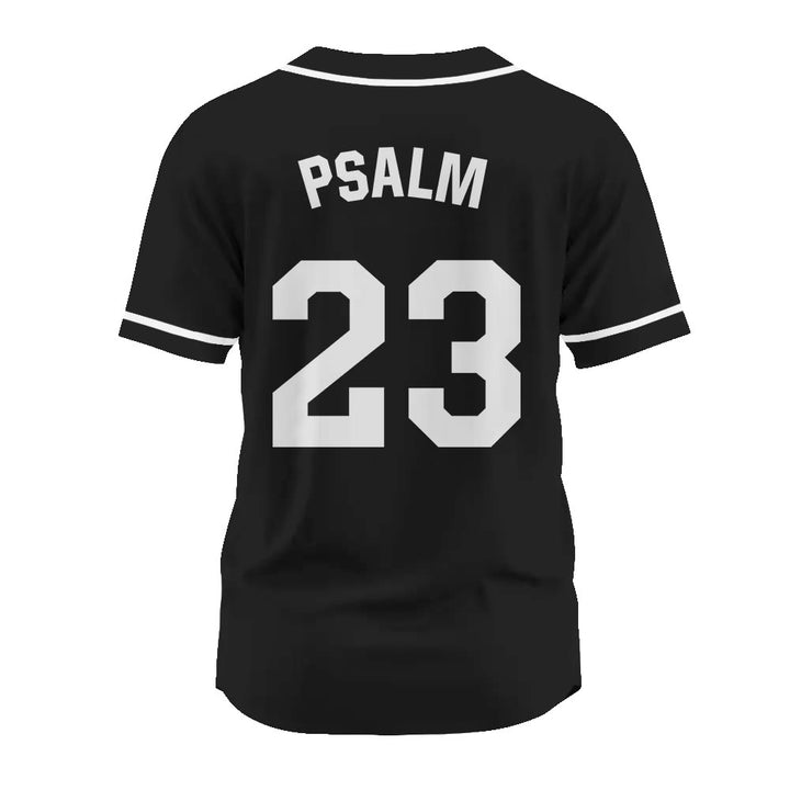 Christianartworkshop Athletic Style Psalm 23 Faith Statement Unisex Baseball Jersey - image 6