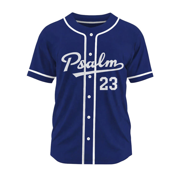 Christianartworkshop Athletic Style Psalm 23 Faith Statement Unisex Baseball Jersey - image 12