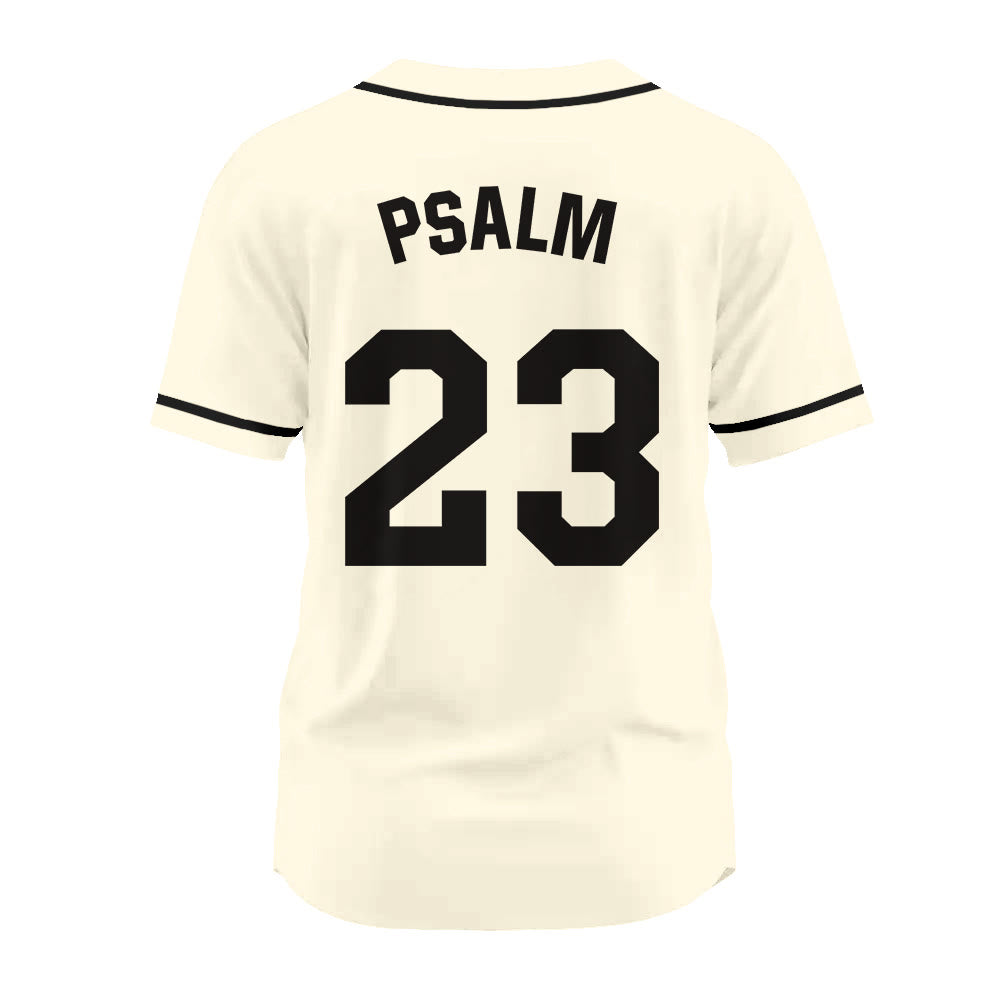 Christianartworkshop Athletic Style Psalm 23 Faith Statement Unisex Baseball Jersey - image 22