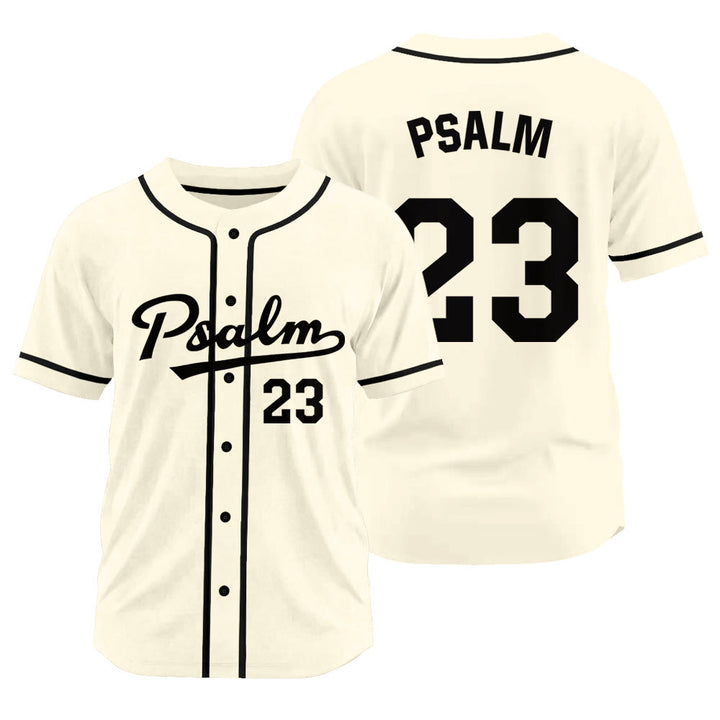 Christianartworkshop Athletic Style Psalm 23 Faith Statement Unisex Baseball Jersey - Apricot - 3XL - image 20